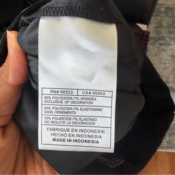 Nike Golf Short Women's Black Performance Fit-Dry Short Size‎ 10 - Picture 5 of 14